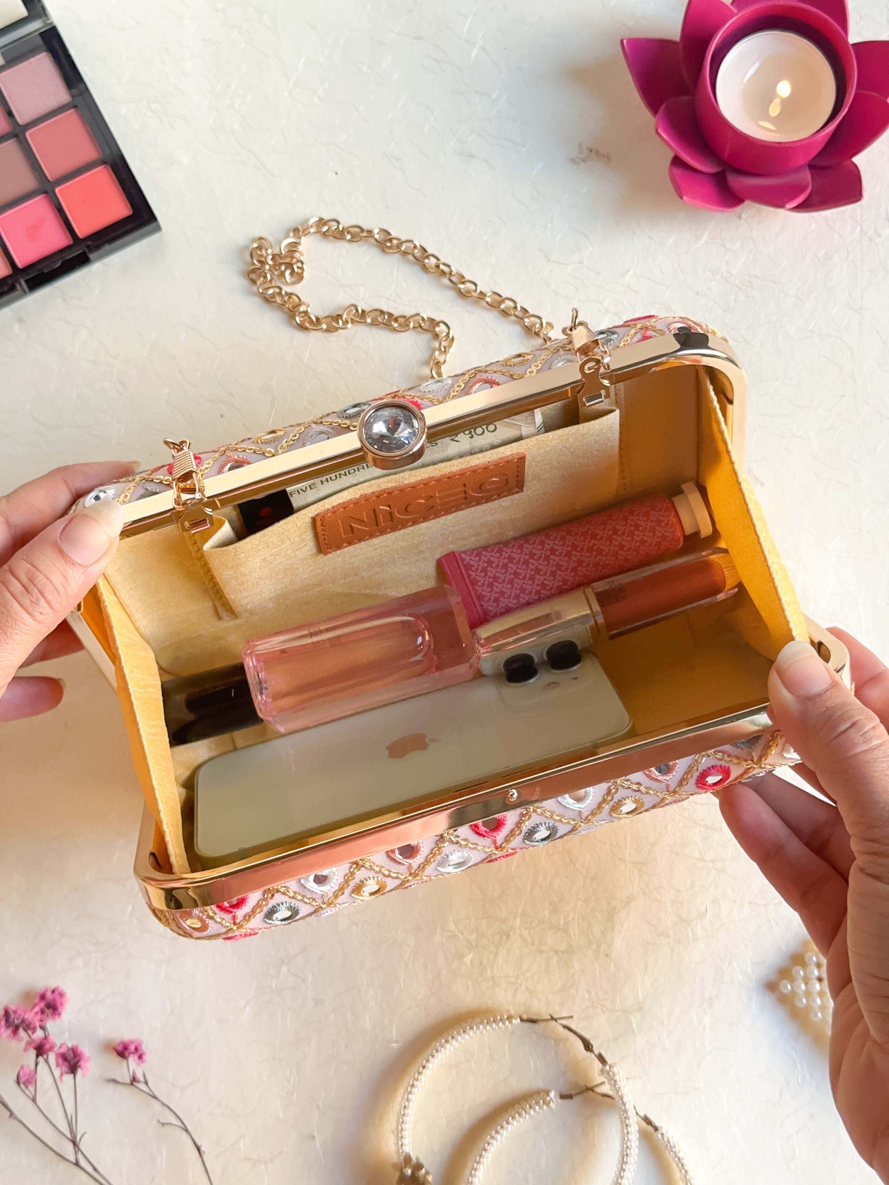 Nice-G Tikali Crafted Clutch: Make a Bold Statement